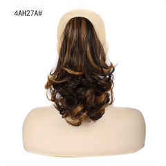 Long Curly Claw Ponytail Synthetic Clip In Hair Extensions