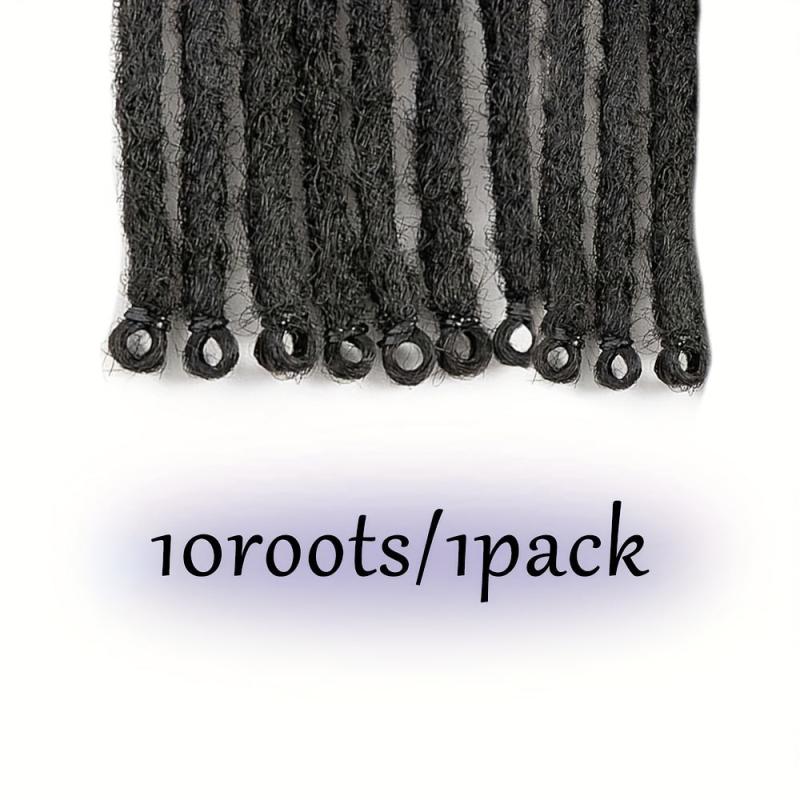 60 96 Cm 10 Strands Dreadlocks Extensions Thin Long Dreads Crochet Hair