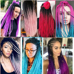 50 8 Cm Ombre Crochet Braids Senegalese Twist Braiding Hair