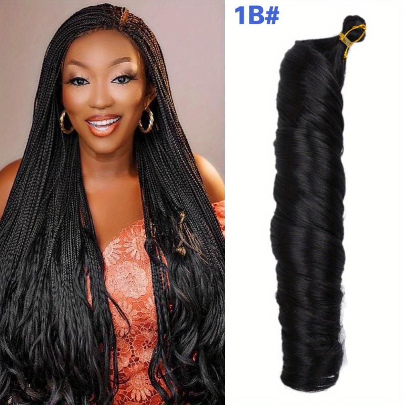 55 88 Cm Spiral Curl Braids Crochet Hair Extensions
