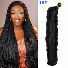 55 88 Cm Spiral Curl Braids Crochet Hair Extensions