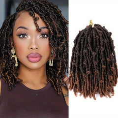 Butterfly Locs Hair Extensions 35cm-56cm Soft Messy Crochet Hair
