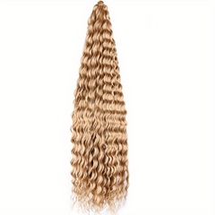 Long Curly Deep Wave Crochet Hair Extensions for Daily Use
