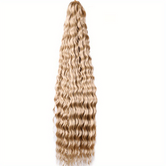 Long Curly Deep Wave Crochet Hair Extensions for Daily Use