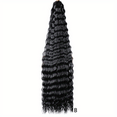 Long Curly Deep Wave Crochet Hair Extensions for Daily Use