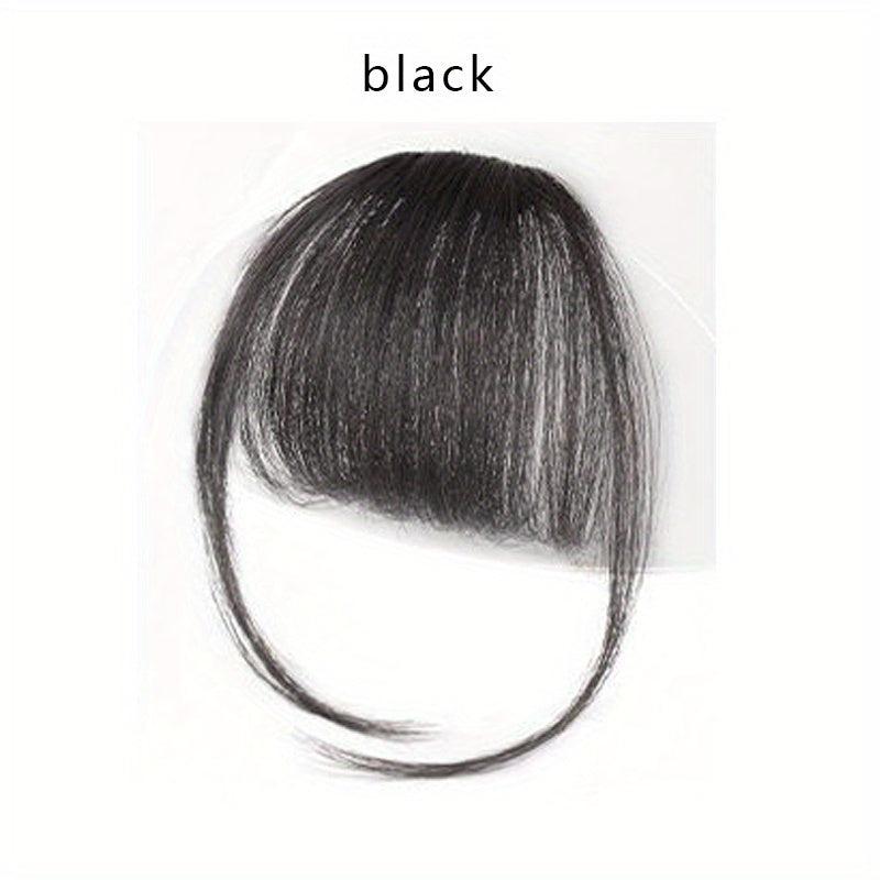Clip In Bangs with Sideburns Human Hair Extensions for Daily Use