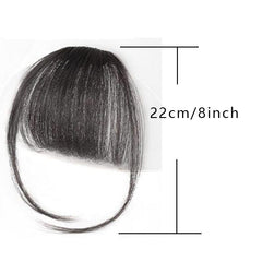 Clip In Bangs with Sideburns Human Hair Extensions for Daily Use