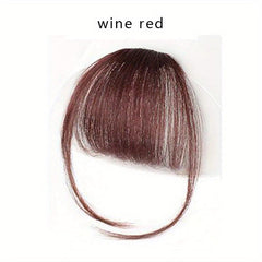 Clip In Bangs with Sideburns Human Hair Extensions for Daily Use