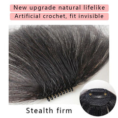 Clip In Bangs with Sideburns Human Hair Extensions for Daily Use