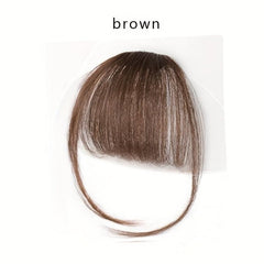 Clip In Bangs with Sideburns Human Hair Extensions for Daily Use