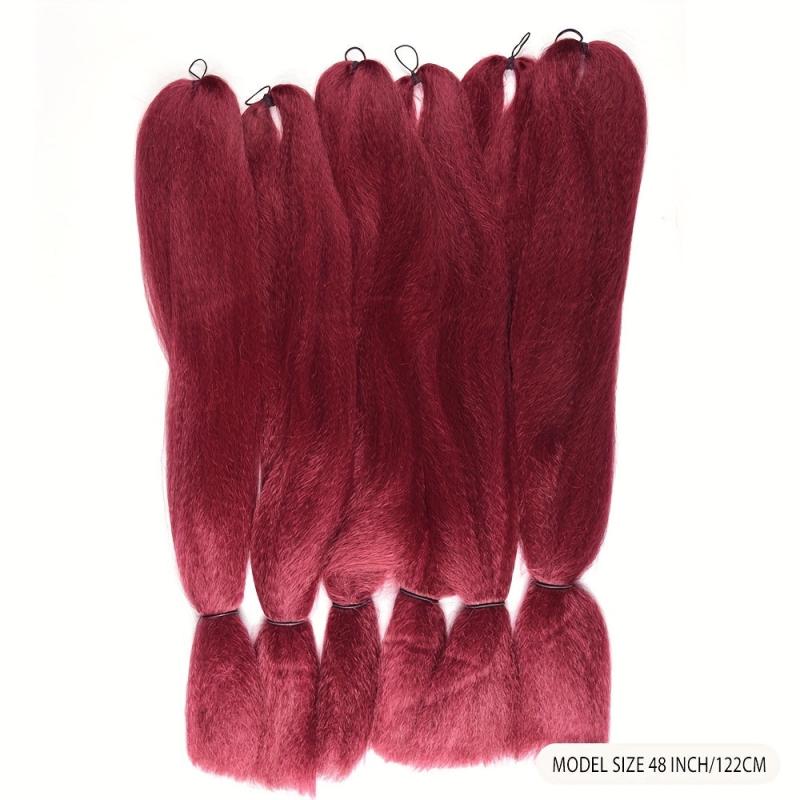 6pcs 121 92 Cm Braiding Hair Extensions Jumbo Braid
