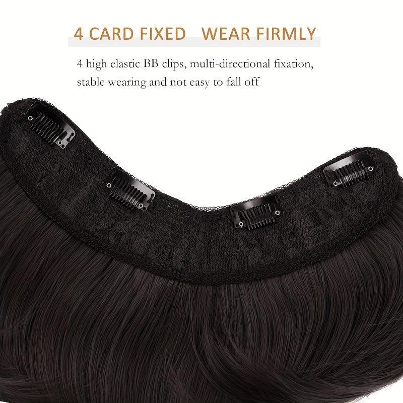 45 72 Cm V Shaped Hair Extensions Clip In Synthetic Fiber Straight Hair