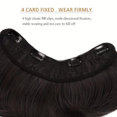 45 72 Cm V Shaped Hair Extensions Clip In Synthetic Fiber Straight Hair