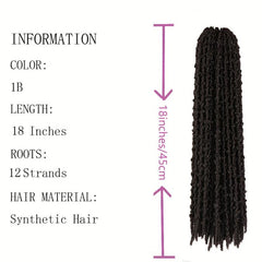 Butterfly Locs Crochet Hair Soft Locs Braids Hair Extension