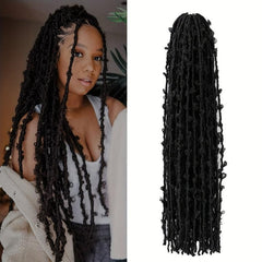 Butterfly Locs Crochet Hair Soft Locs Braids Hair Extension