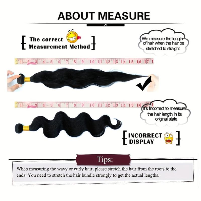 Body Wave Hairpiece Synthetic Extensions 55-88cm