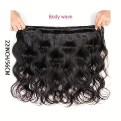 Body Wave Hairpiece Synthetic Extensions 55-88cm