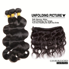 Body Wave Hairpiece Synthetic Extensions 55-88cm
