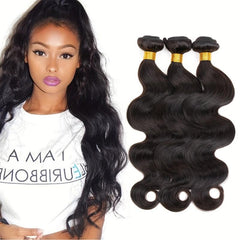 Body Wave Hairpiece Synthetic Extensions 55-88cm
