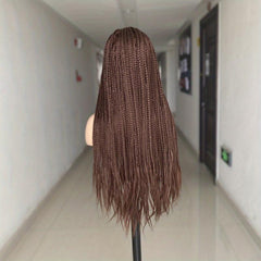 Braided Hair Wigs 66 cm - Synthetic Fiber - Box Braided Wigs - Machine Wigs