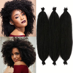Ginger Curly Hair 350 Fluffy Spring Twisted Hair