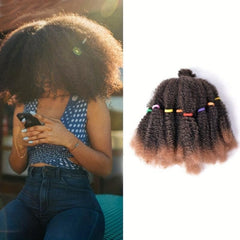10 Pack Afro Kinky Bulk Crochet Braiding Hair Extensions Short 25 4cm