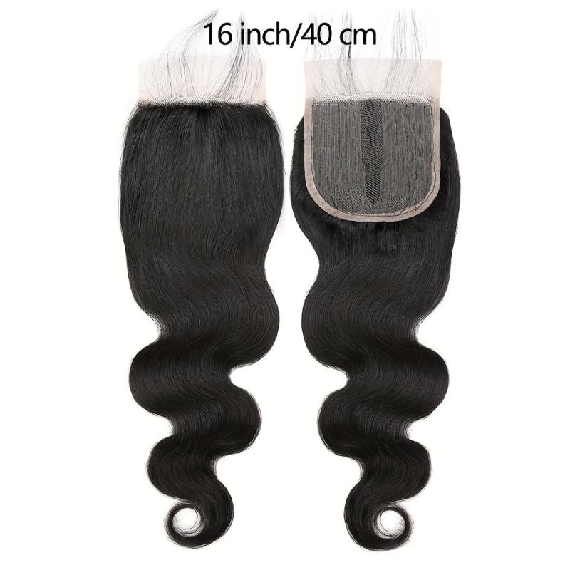 Brazilian Body Wave T 4x4 Lace Closure Middle Part
