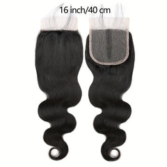 Brazilian Body Wave T 4x4 Lace Closure Middle Part