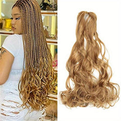 Synthetic Long Loose Wave Crochet Braids Hair Extensions
