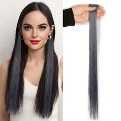 60 96 Cm Clip In Hair Extensions Party Highlights Streaks