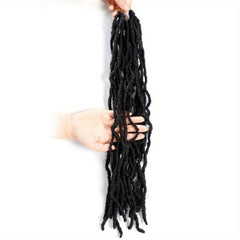 45 72 Cm Ombre Faux Locs Crochet Hair Extensions for Women