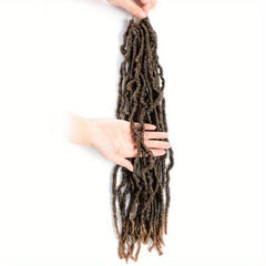 45 72 Cm Ombre Faux Locs Crochet Hair Extensions for Women