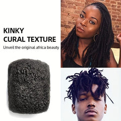 Real Human Hair Puffy Hair Pack for Reggae Dreadlocks 30g