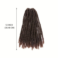 Short Faux Locs Crochet Hair 6 Packs Pre Twisted Crochet Hair For Women