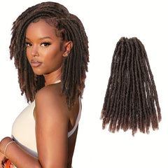 Short Faux Locs Crochet Hair 6 Packs Pre Twisted Crochet Hair For Women
