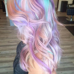 10pcs Long Curly Wavy Hair Pieces Y2K Party Highlights Clip In Hair Extensions