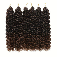 55 88 Cm Curl Crochet Hair Synthetic Deep Wave Twist Crochet Braids Hair