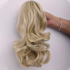 Curly Drawstring Claw Clip Ponytail Extension for Women