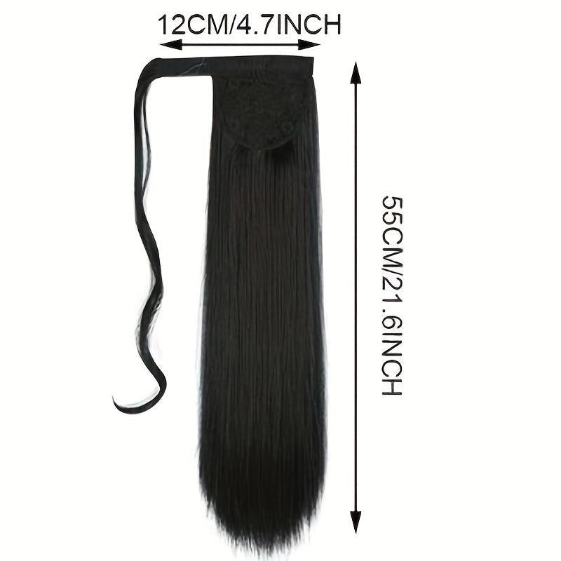 Natural Looking Human Hair Ponytail Hair Pieces for Women
