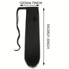 Natural Looking Human Hair Ponytail Hair Pieces for Women