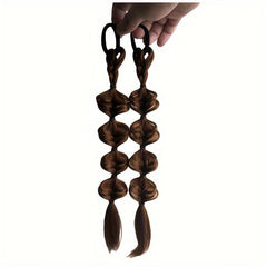Long Bubble Ponytail Extensions Twist Braid Hair Extensions