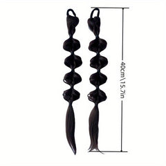 Long Bubble Ponytail Extensions Twist Braid Hair Extensions