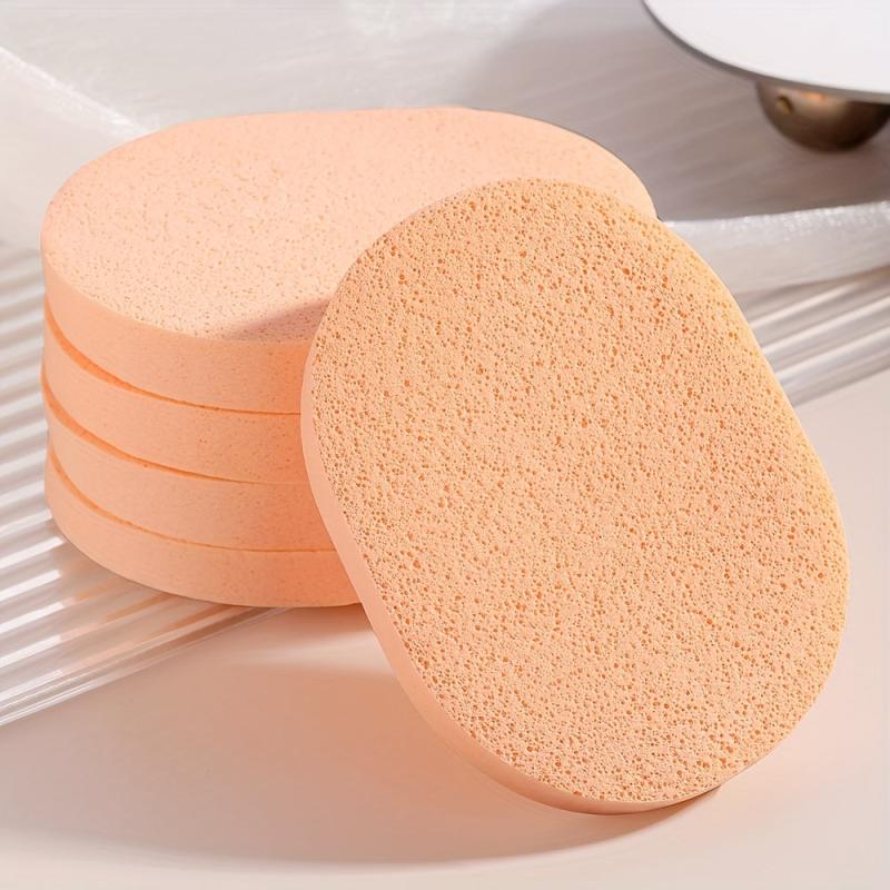 Gentle Exfoliating Facial Sponge Puff for Daily Cleansing - Reusable Pads