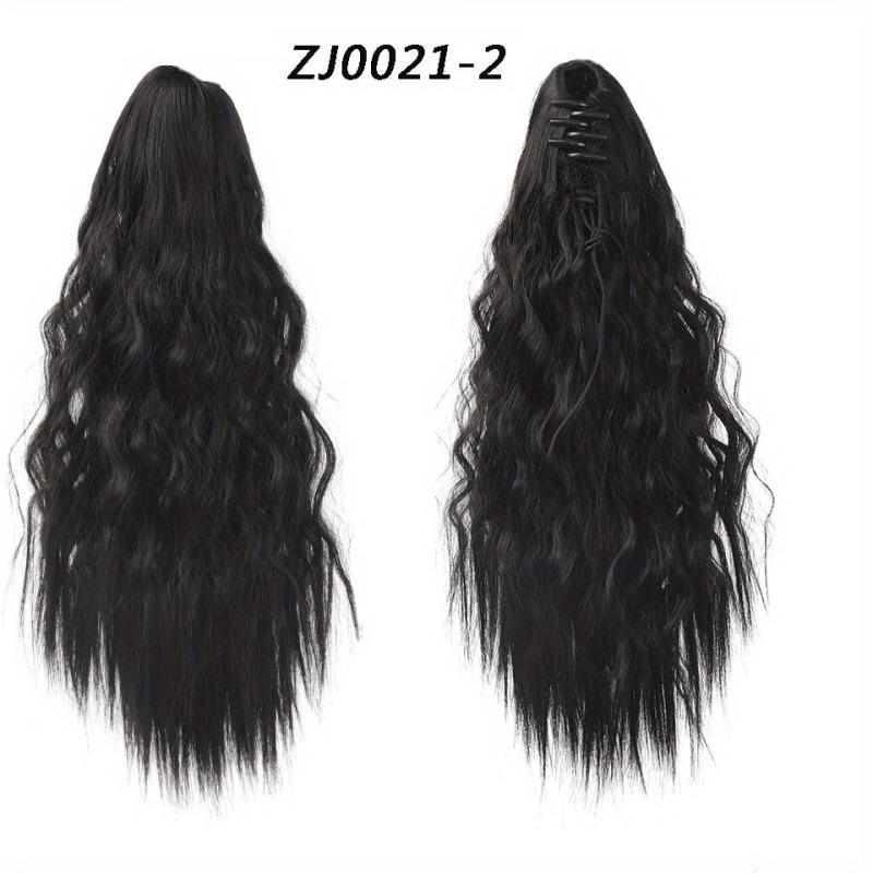 35 56 Cm Curly Wavy Ponytail Extensions Claw Clip In Hair Extensions for Women