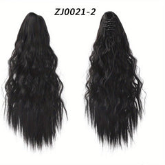 35 56 Cm Curly Wavy Ponytail Extensions Claw Clip In Hair Extensions for Women
