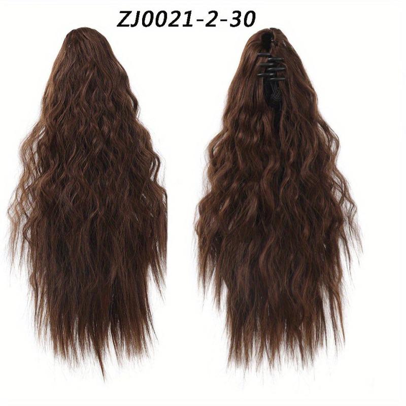 35 56 Cm Curly Wavy Ponytail Extensions Claw Clip In Hair Extensions for Women