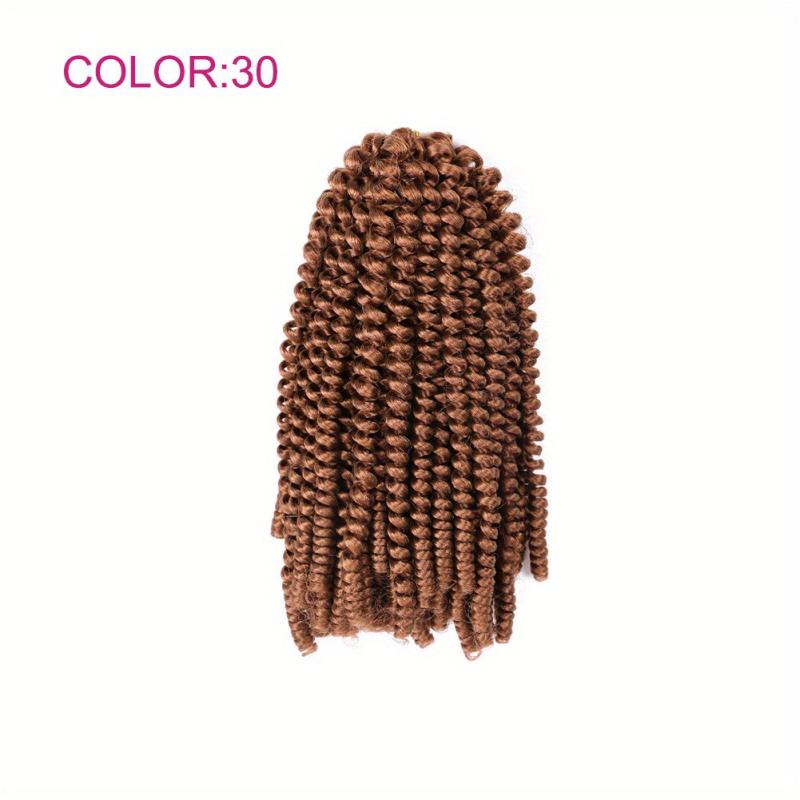 20 32 Cm Spring Twist Hair Fluffy Bomb Twist Crochet Braiding Hair Extensions