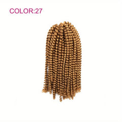 20 32 Cm Spring Twist Hair Fluffy Bomb Twist Crochet Braiding Hair Extensions