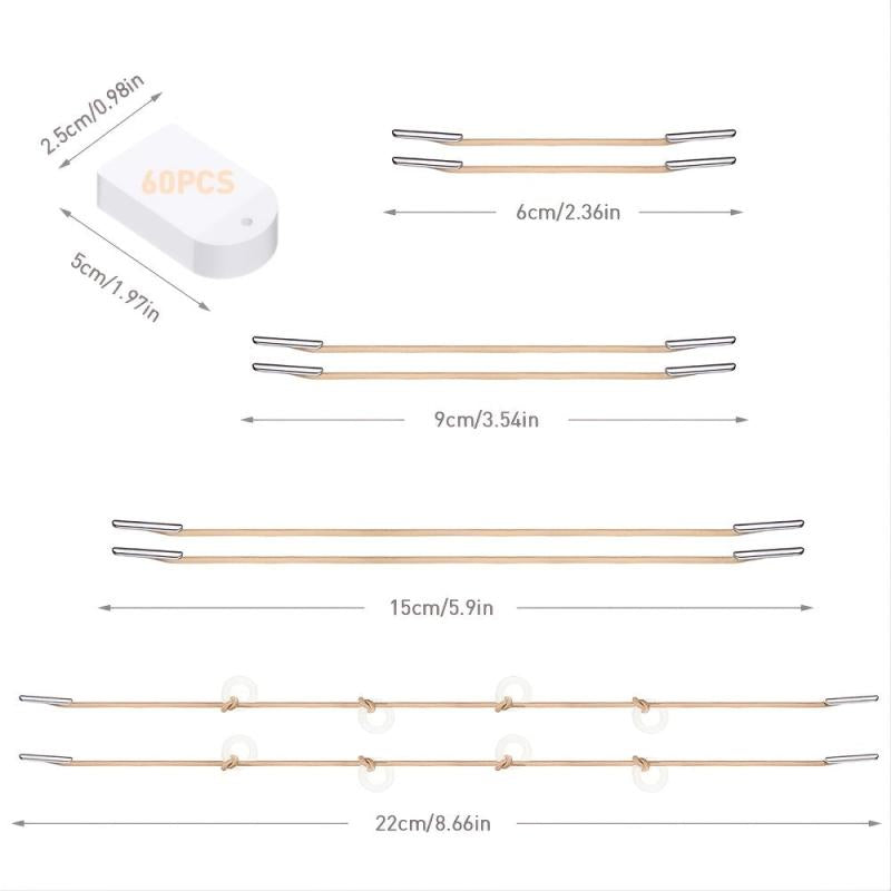 60pc V Shape Face Lift Tapes with Chin Reducer & Wrinkle Patches