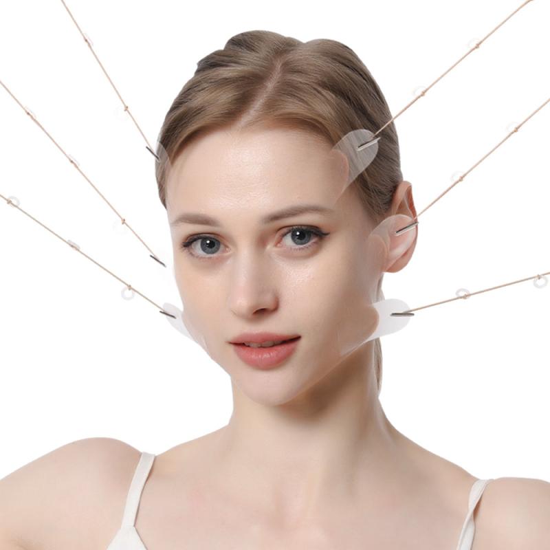 60pc V Shape Face Lift Tapes with Chin Reducer & Wrinkle Patches